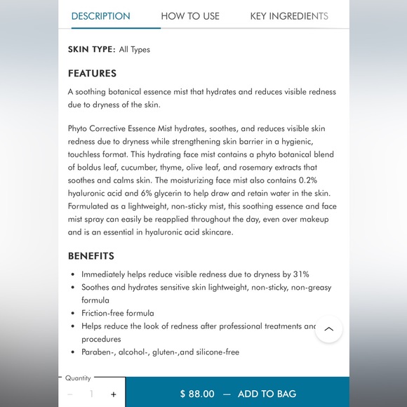 ✨SKINCEUTICALS✨ Phyto Corrective Essence Mist 50ml - Picture 5 of 5